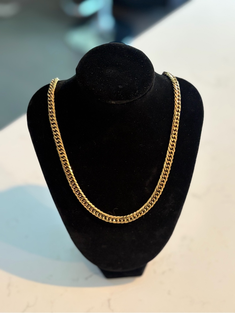 Gold Plated Cuban Link Chain